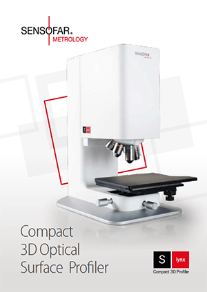 The new compact, flexible and powerful 3D profiler, S lynx The new compact, flexible and powerful 3D profiler, S lynx