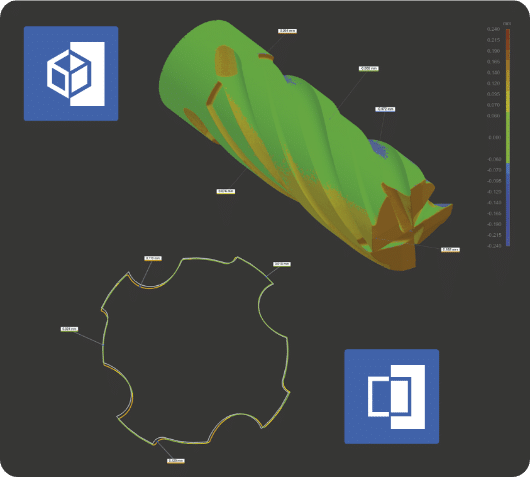 sensocomp-cad-comparison Visualize deviations. Validate results.