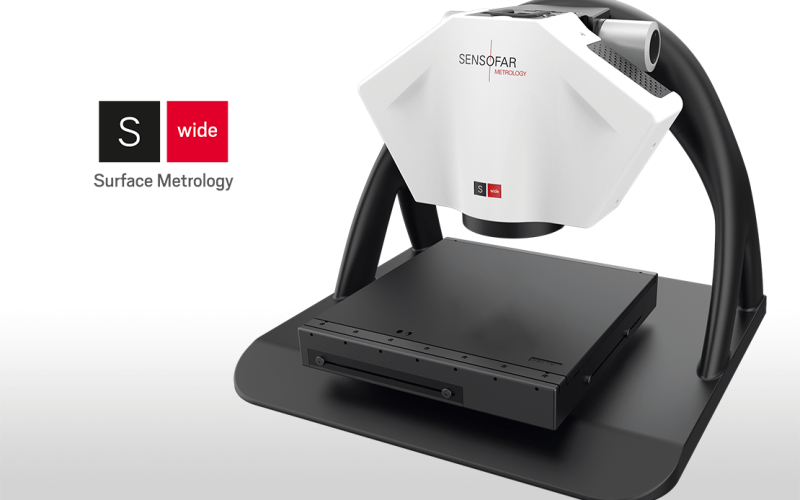 Sensofar Metrology launches its first Large Area 3D optical Metrology System: S wide<b><sup>NEW</sup></b>